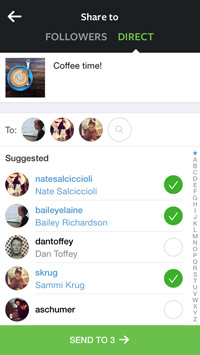 instagram direct messaging recent update social media trends 2013 2014 MavSocial